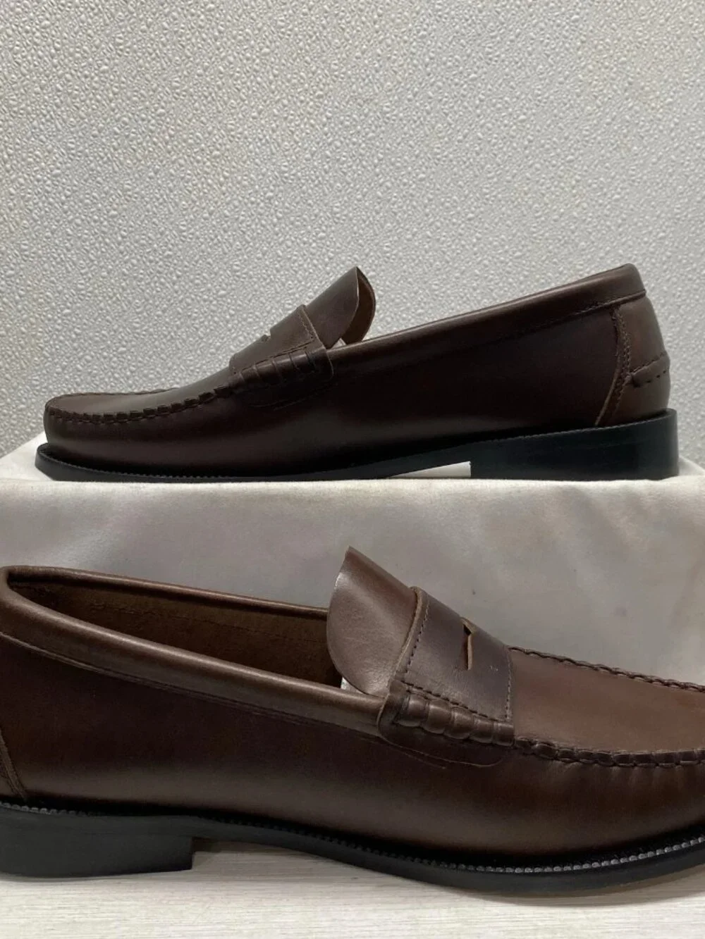 Pompeii Mens Size EU 45 US 10.5 Vega Dark Roast Dark Roast Slip On Loafer